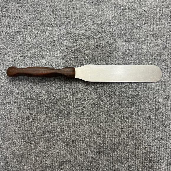 Cutco No. 28 Spatula Spreader USA Wood Handle Stainless Kitchen Tool - Picture 1 of 6